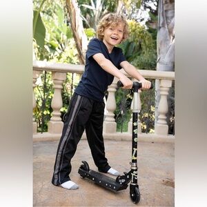 NWT, Gioberti, Boys, Track Jogger Athletic Pants with Zip Bottom